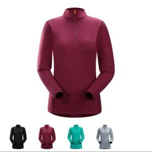 Arcteryx Phase SV Zip Neck LS